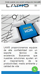 Mobile Screenshot of lams.cl